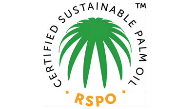 We got the certification from RSPO!